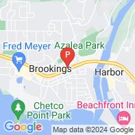 View Map of 446 Oak Street,Brookings,OR,97415